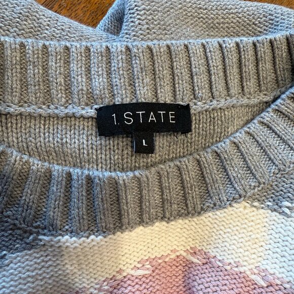 1. State Women's Color Block Sweater -- Large - Picture 3 of 3